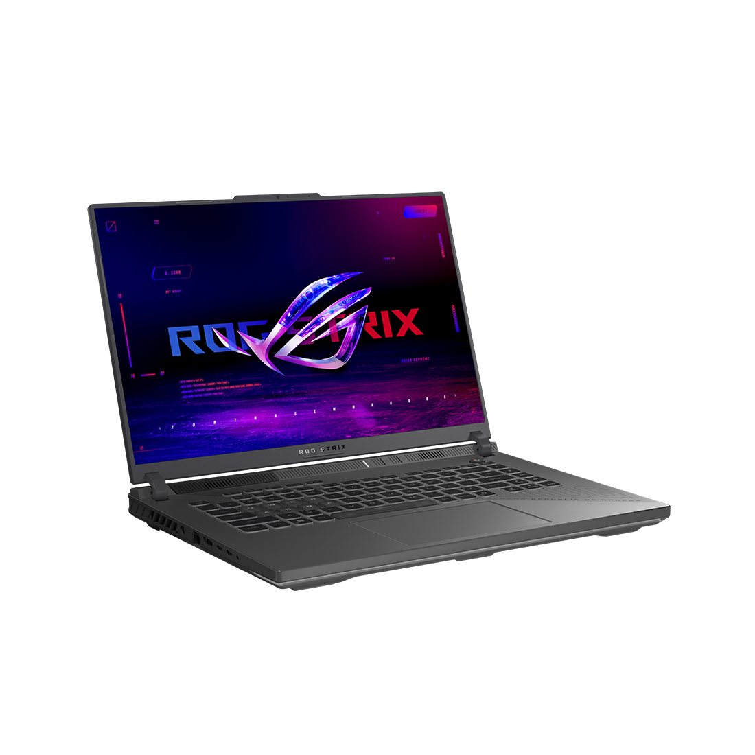 Ноутбук, ASUS, ROG Strix G16 G614PR-RV010W, 90NR0NJ7-M00AZ0, 16", FHD+ 1920x1200, IPS, 165Hz, AMD Ryzen 9 8940HX, 16GB DDR5, 512GB SSD M.2 PCIe 4.0, NVIDIA GeForce RTX 5070 Ti, 12GB GDDR7, Windows 11 Home, Серый