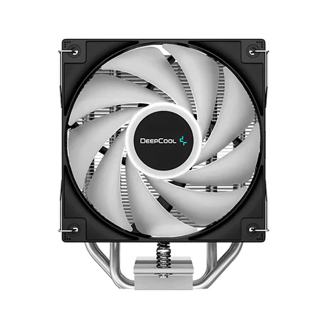 Кулер для процессора, Deepcool, AG400 LED R-AG400-BKLNMC-G-1, Intel 1851/1700/1200/115х и AMD AM5/AM4, 220W, 120мм 6-Color LED, 500- 2000±10% об/м, 75,89CFM,  30dB(A), 4pin, 125х92х150мм, Серебристый