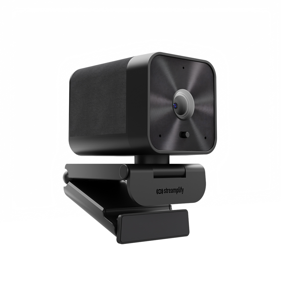 Веб-Камера, Streamplify, CAM-G-QHD-4M30-BK, 1920x1080, 2.0Mpx, 80 градусов, Микрофон, Автофокус, USB 2.0 Type A, Длина кабеля: 150 см, Крепление: зажим, Черный