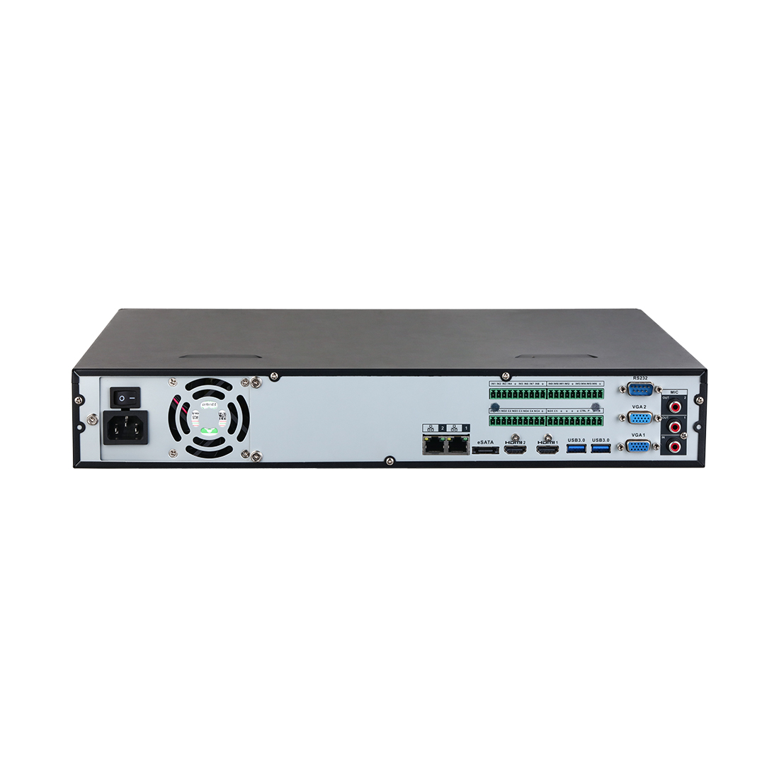 Сетевой видеорегистратор, Dahua, DHI-NVR5432-EI2, 32 канала, 2 HDMI, 2 VGA, 4 порта SATA III, емкость до 20 ТБ