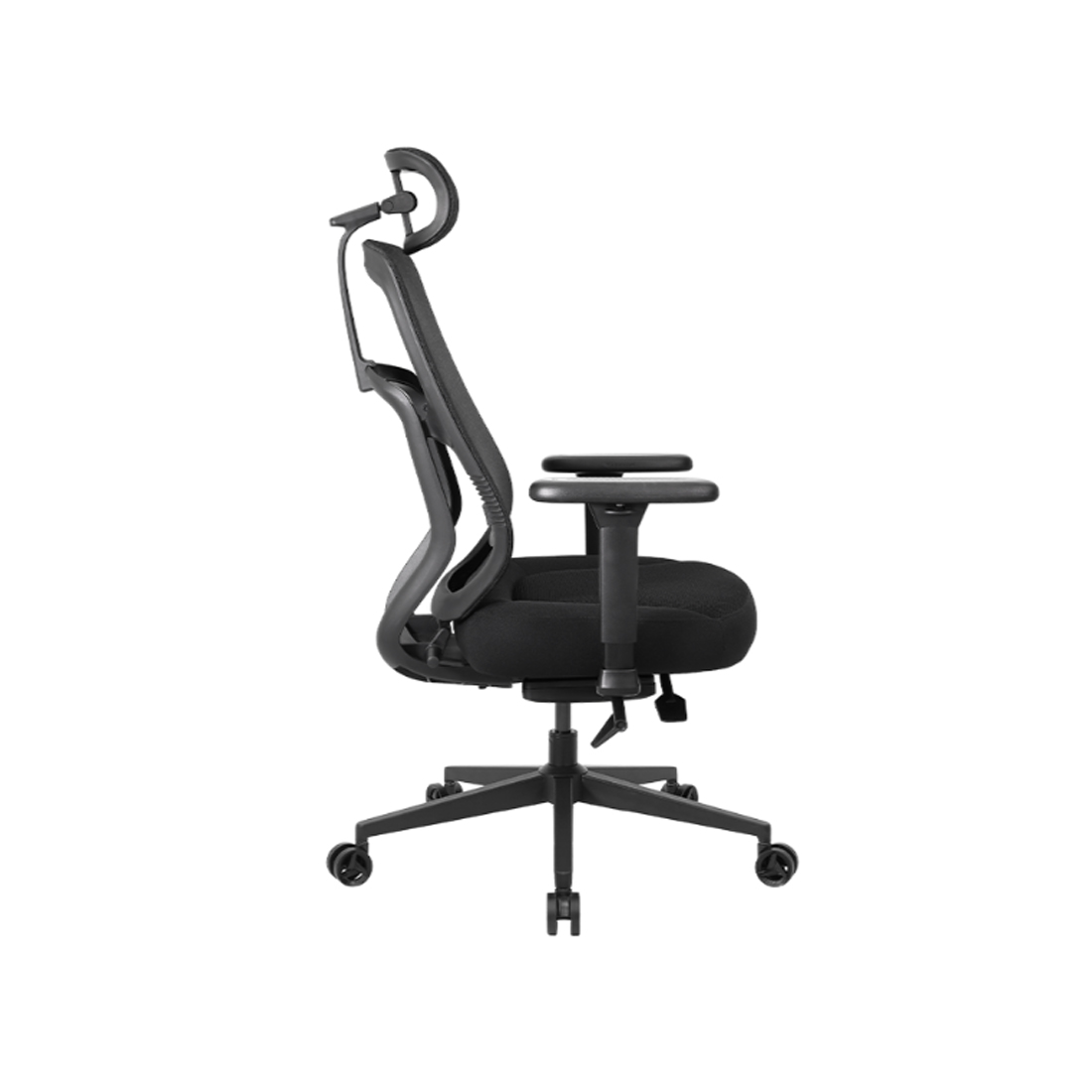 Игровое компьютерное кресло, Aerocool, SKY 360, Сетка MESH, (Ш)65*(Г)70*(В)122 (132) см, Черный