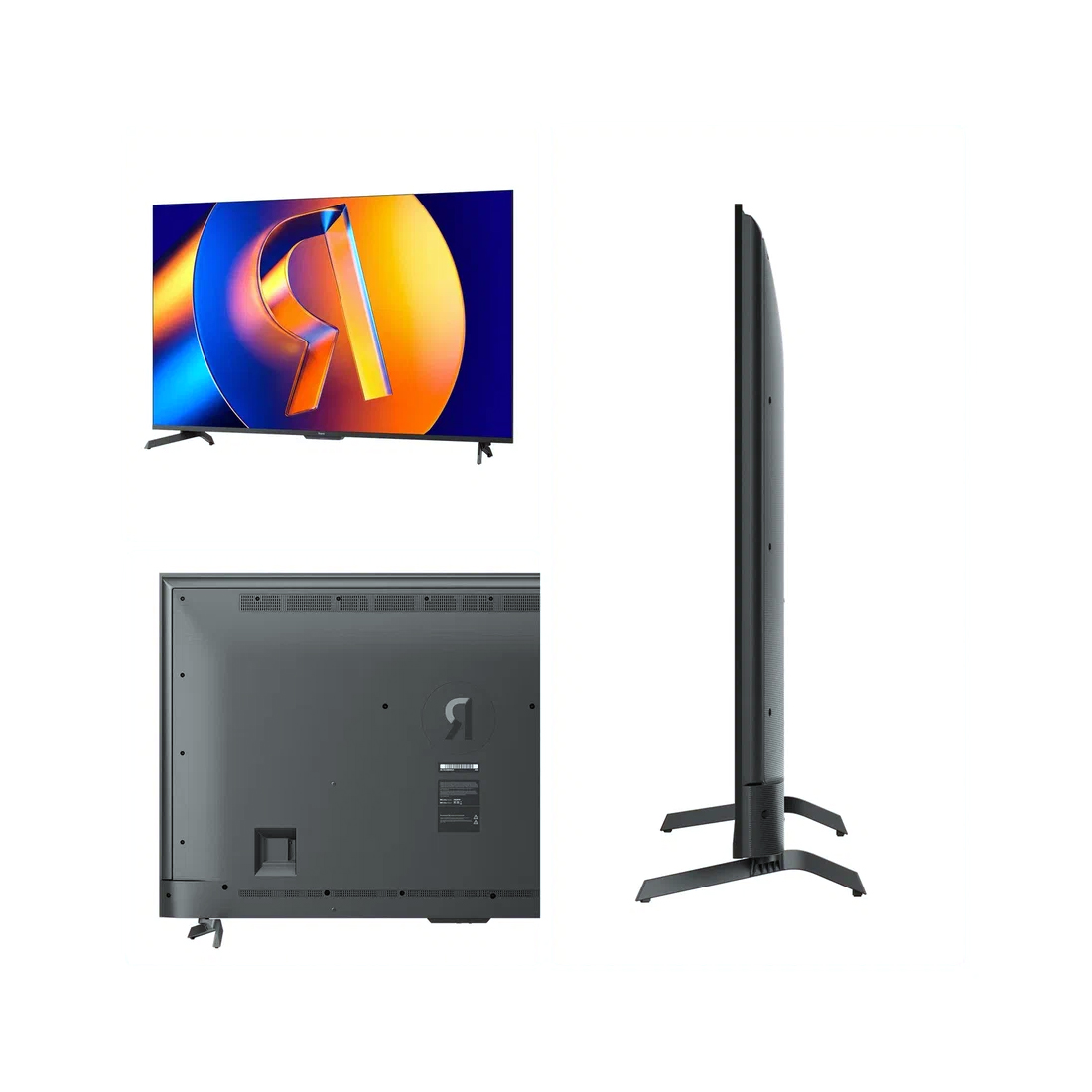 ТВ Станция MiniLED 65", Яндекс, YNDX-00098, 3840 х 2160, 19 кг, VESA 600 x 300, Wi-Fi 802.11 a/b/g/n ac, 2T2R (2,4 ГГц, 5ГГц), ИК-порт, Черный