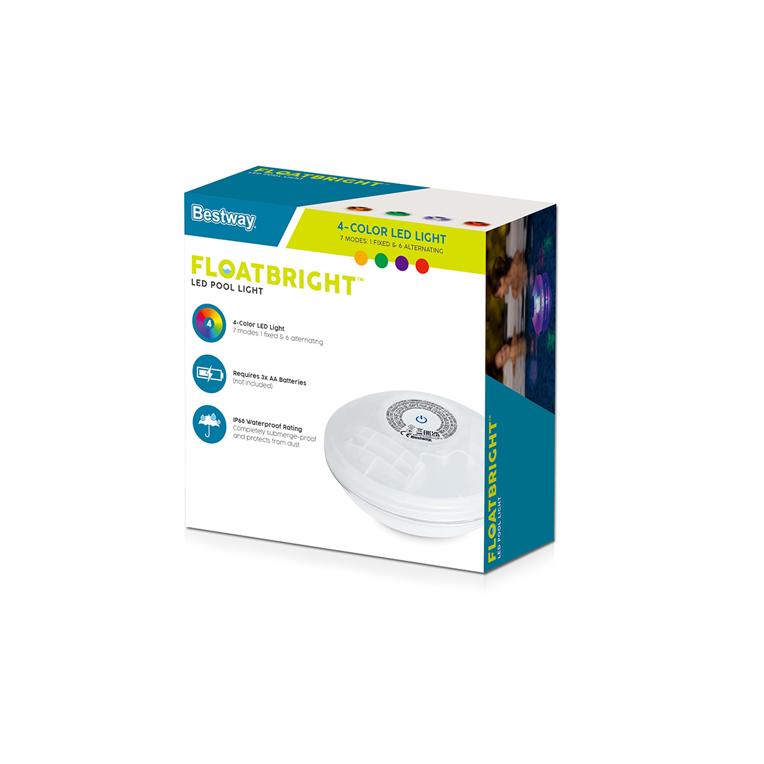 LED-подсветка плавающая для бассейна FloatBright, BESTWAY, 58419