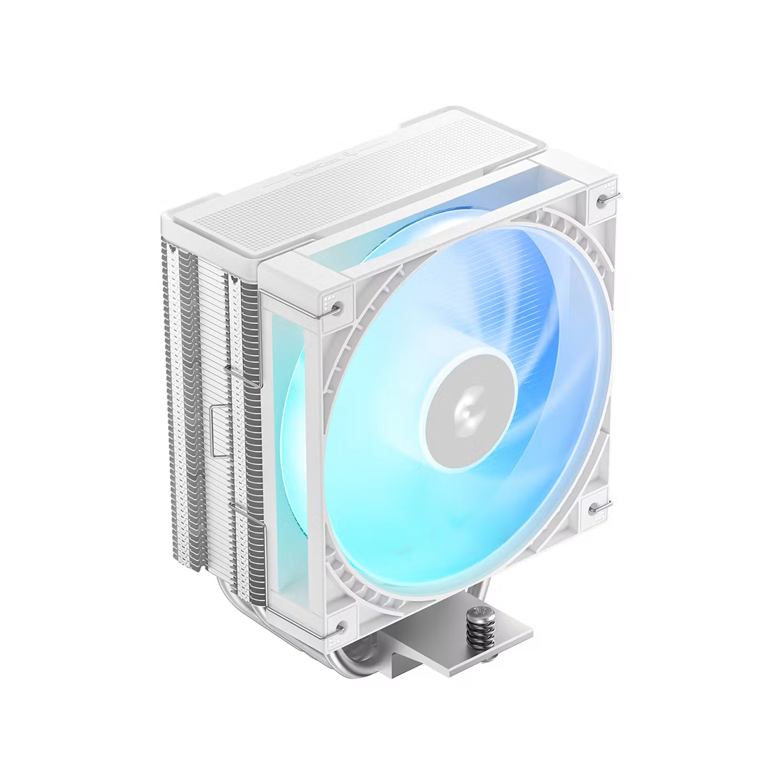 Кулер для процессора, Deepcool, AG400 G2 WH ARGB R-AG400-WHAMMG2-G, Intel1851/1700 и AMD AM5/AM4, 240W, 120мм, 500-2500±10%/об/м, 68.85 CFM, 30,93 dB(A), 4pin, 125х92х152мм, Белый