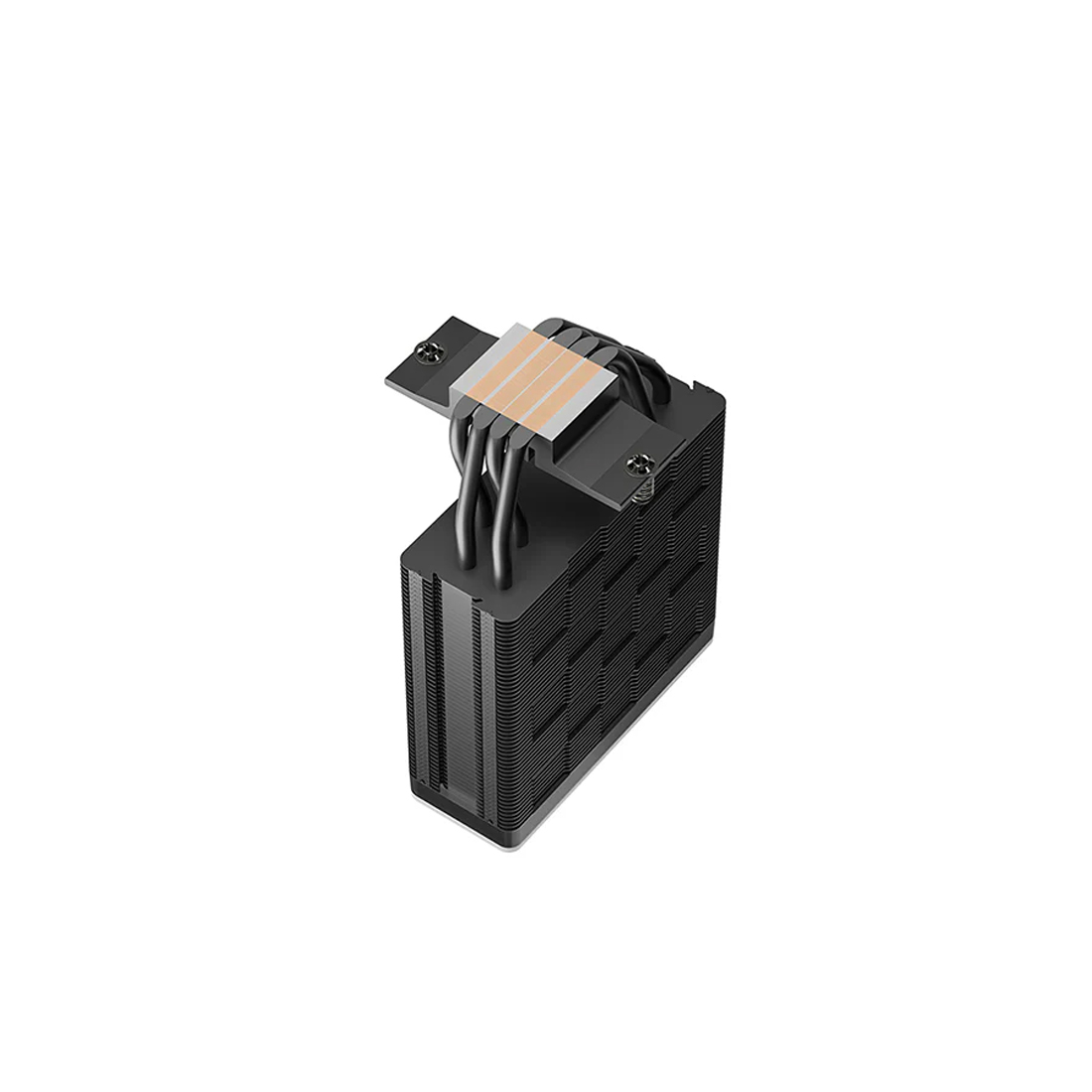 Кулер для процессора, Deepcool, AG400 BK ARGB V2 R-AG400-BKAMMN-GJD, Intel 1851/1700/1200/115х и AMD AM5/AM4, 220W, 120мм ARGB, 500- 2100±10% об/м, 75,89CFM,  31.6dB(A), 4pin, 125х92х154мм, Чёрный