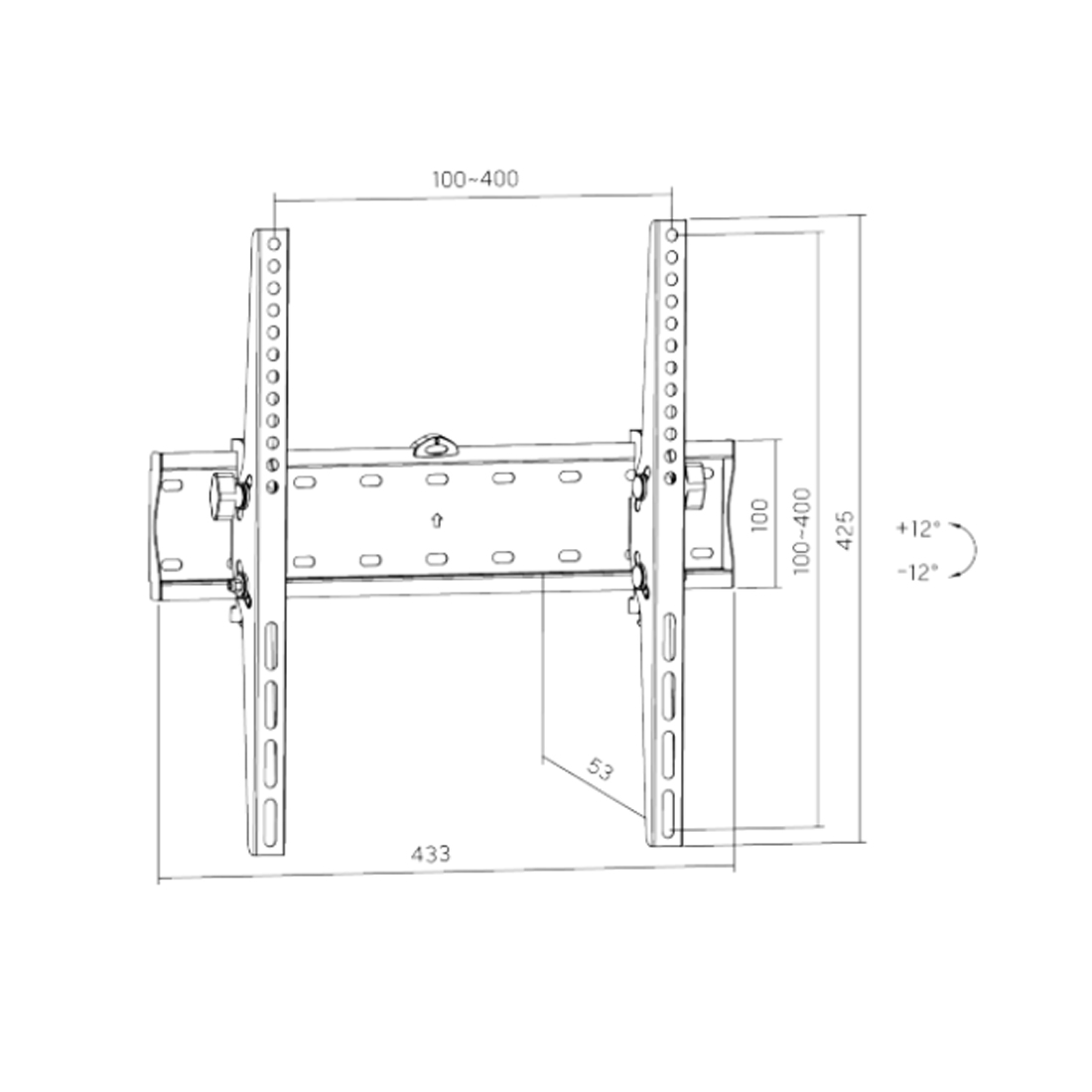Кронштейн для ТВ и мониторов XG WA-3255T