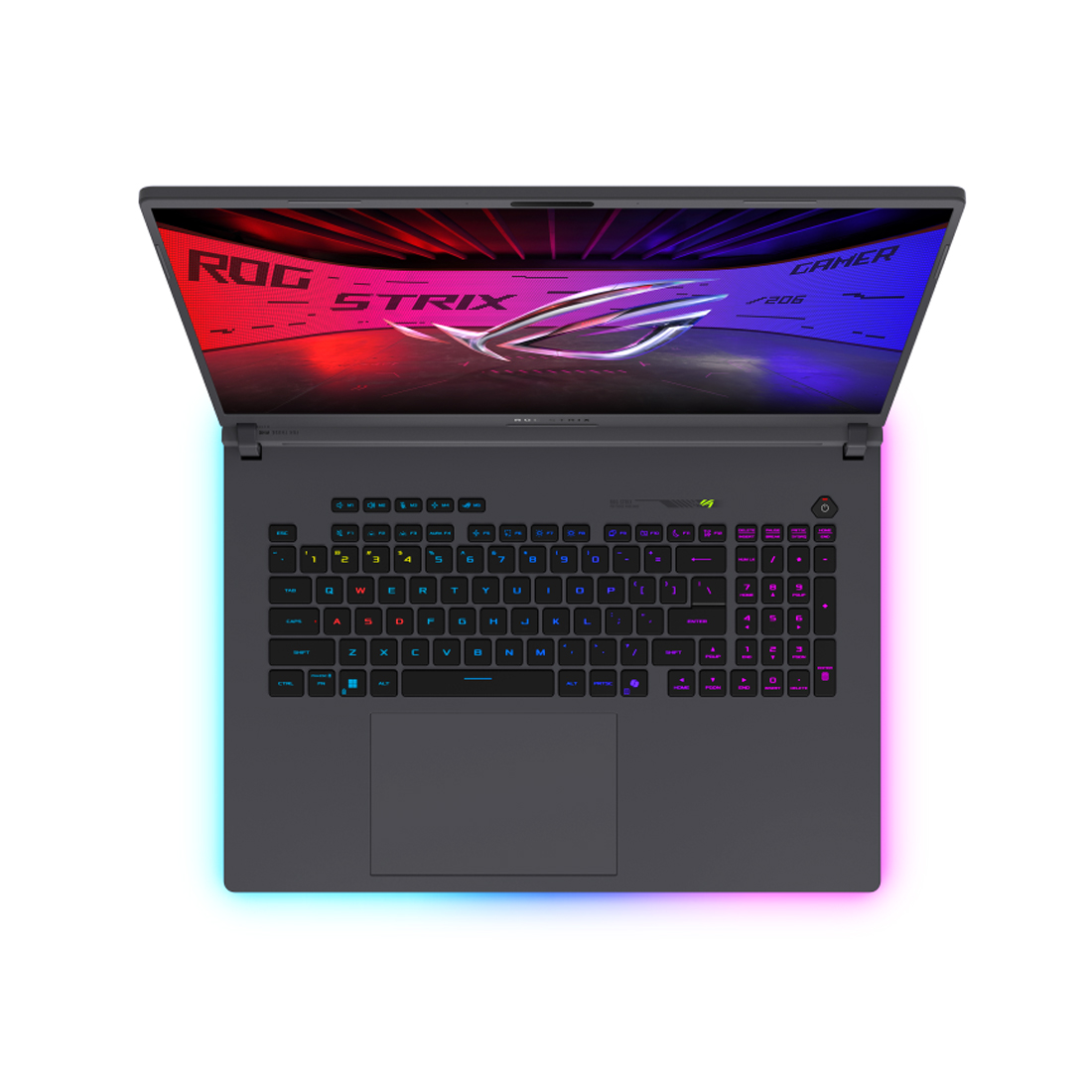 Ноутбук, ASUS ROG Strix G18 G815LW-SA317W, 90NR0LC1-M00HN0, 18", 2.5K 2560x1600, MiniLED, 240Hz, Intel Core Ultra 9 290HX Plus, 32GB DDR5, 1TB SSD Gen4, NVIDIA GeForce RTX5080, 16GB GDDR7, Windows 11 Home, Серый