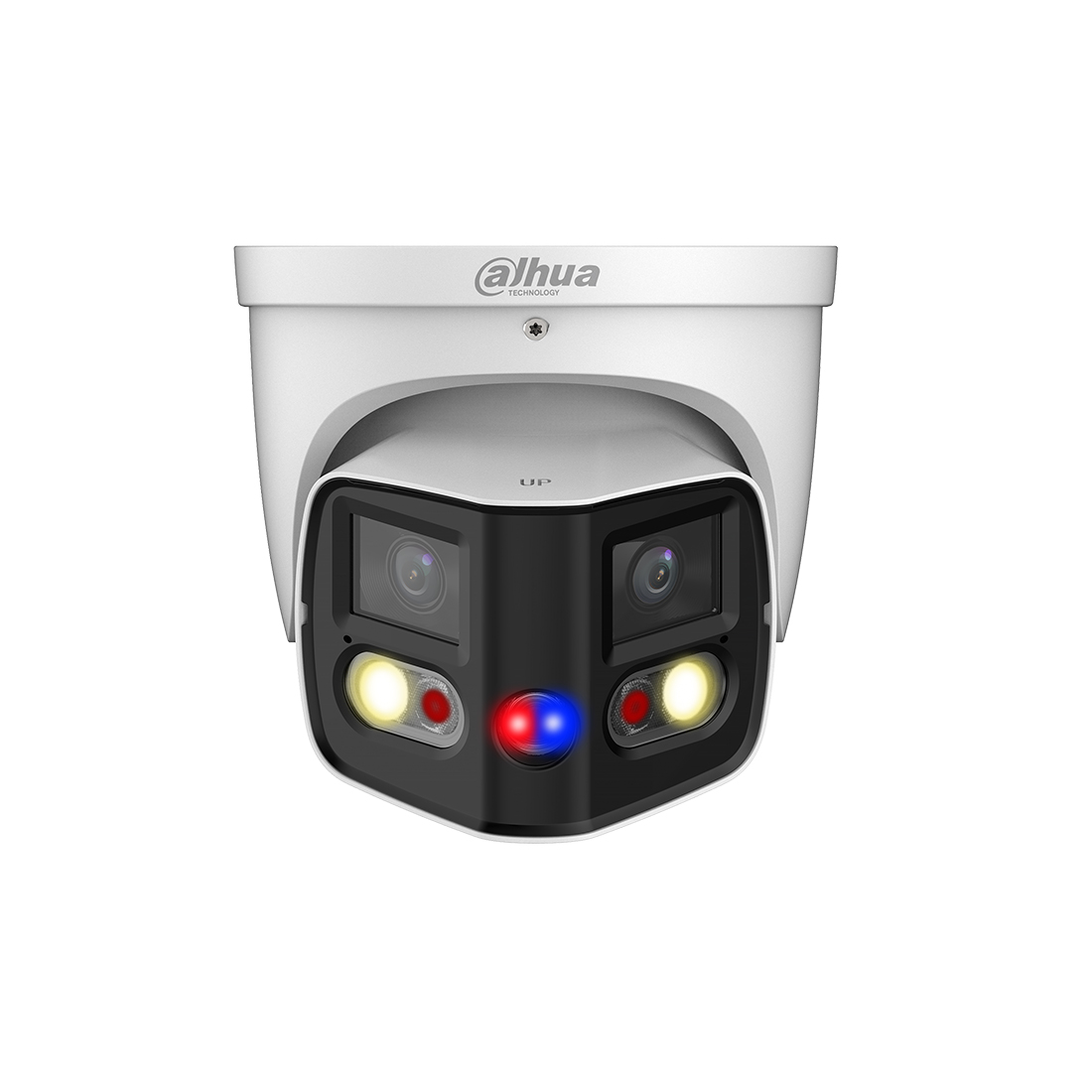 IP видеокамера, Dahua, DH-IPC-PDW3849-A180-AS-PV, купольная, 24MP, полноцветный duo, сращивание WizMind
