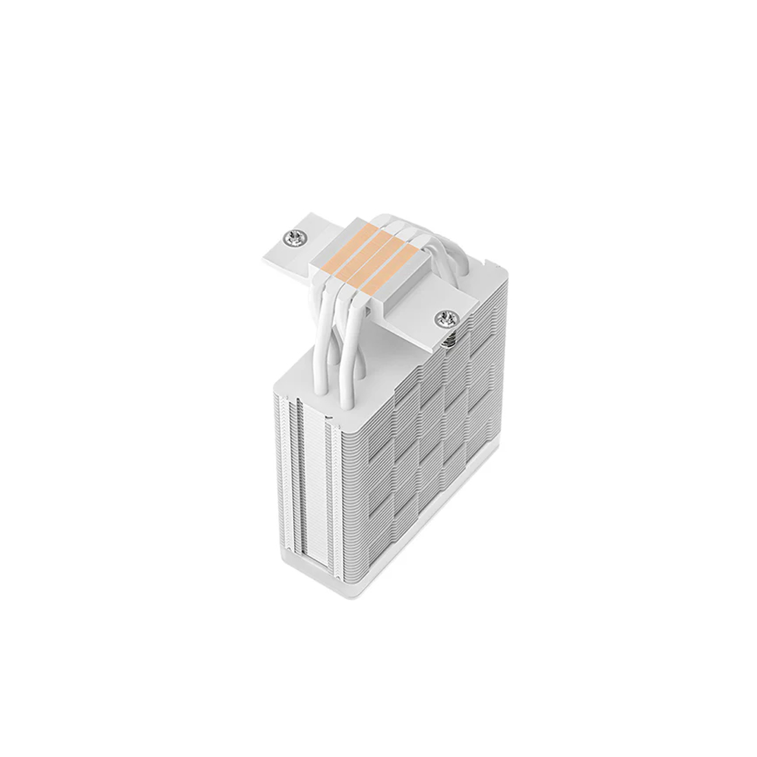 Кулер для процессора, Deepcool, AG400 WH ARGB V2 R-AG400-WHAMMN-GJD, Intel 1851/1700/1200/115х и AMD AM5/AM4, 220W, 120мм ARGB, 500- 2100±10% об/м, 75,89CFM,  31.6dB(A), 4pin, 125х92х154мм, Белый