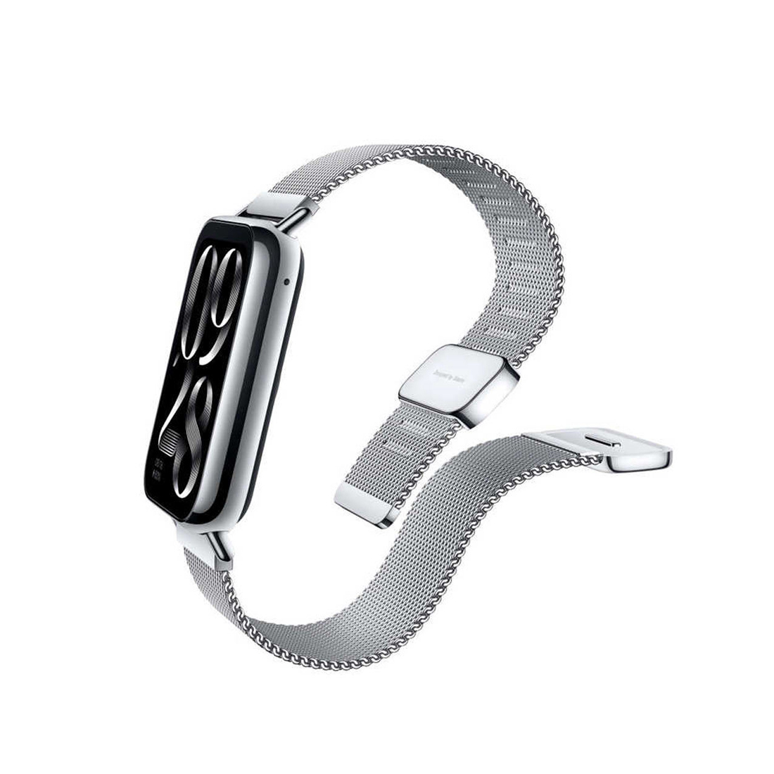 Сменный браслет, Xiaomi, Milanese Quick Release Strap, M2306AS1/BHR8012GL, Совместим с band 8 Pro/9 ProRedmi Watch 4/5, Серебристый