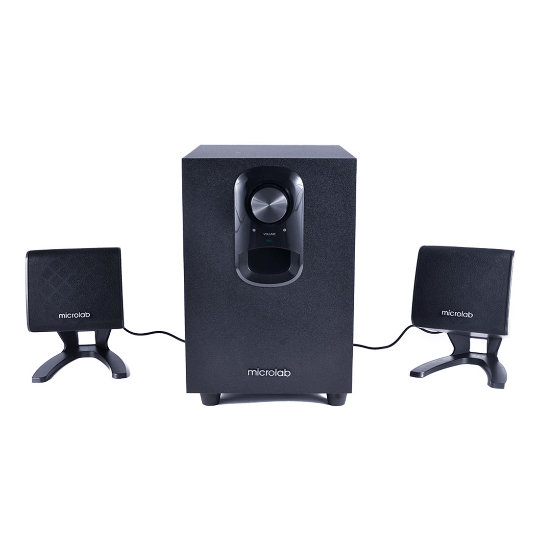 Акустикалық жүйе Microlab M-108, 11Вт (2,5Вт*2+6Вт), Қара