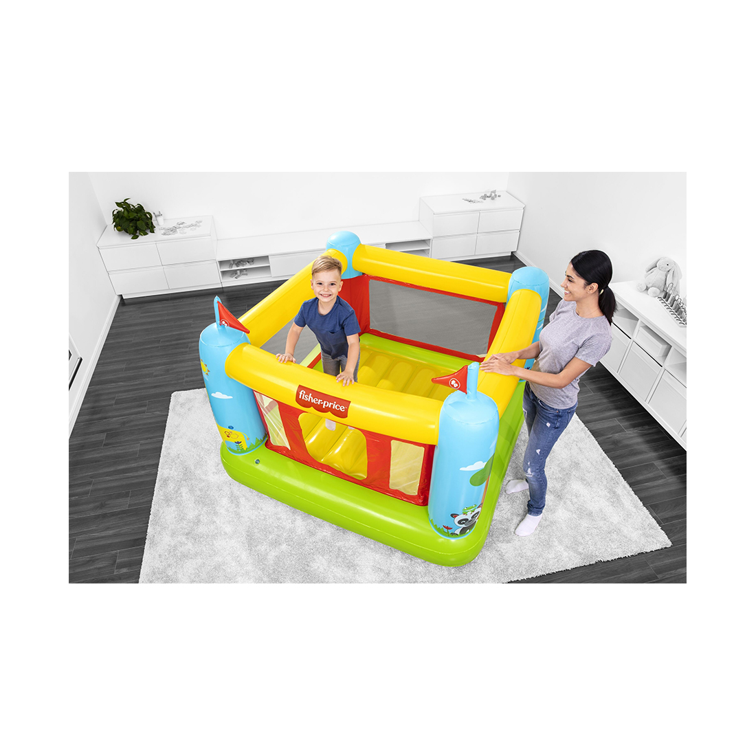 Надувной батут Bouncetastic 175 х 173 х 135 см, BESTWAY, 93553