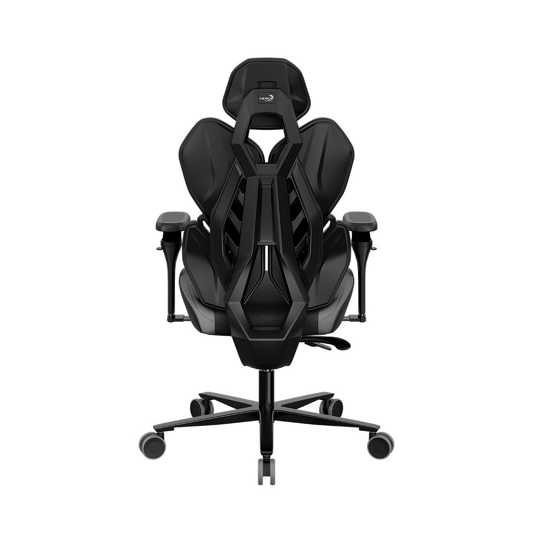 Игровое компьютерное кресло, Aerocool, WING-Loft Air Dark Grey, Многослойная дышащая сетчатая ткань (LOFT Air), (Ш)65*(Г)70*(В)122 (132) см, Серый