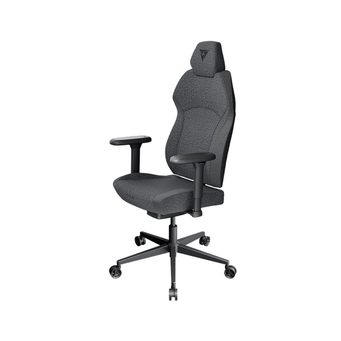 Игровое компьютерное кресло, ThunderX3, SOLO 360-Loft Air Dark Grey, Многослойная дышащая ткань (Loft Air), (Ш)72*(Г)48*(В)140(127) см, Серый