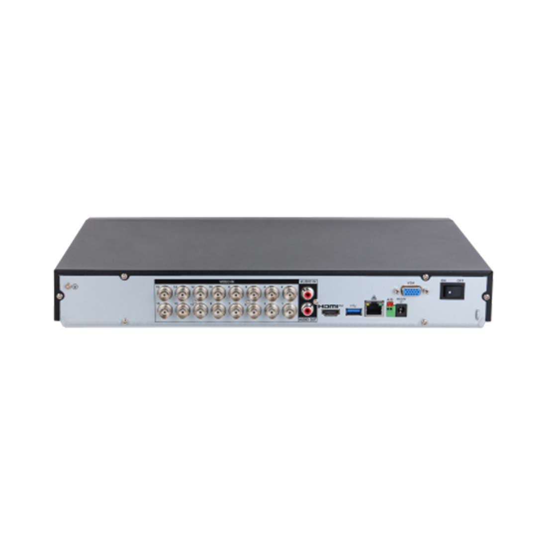 Гибридный видеорегистратор, Dahua, DH-XVR5216AN-I3/T, 16 каналов, 2 порта SATA до 16 ТБ