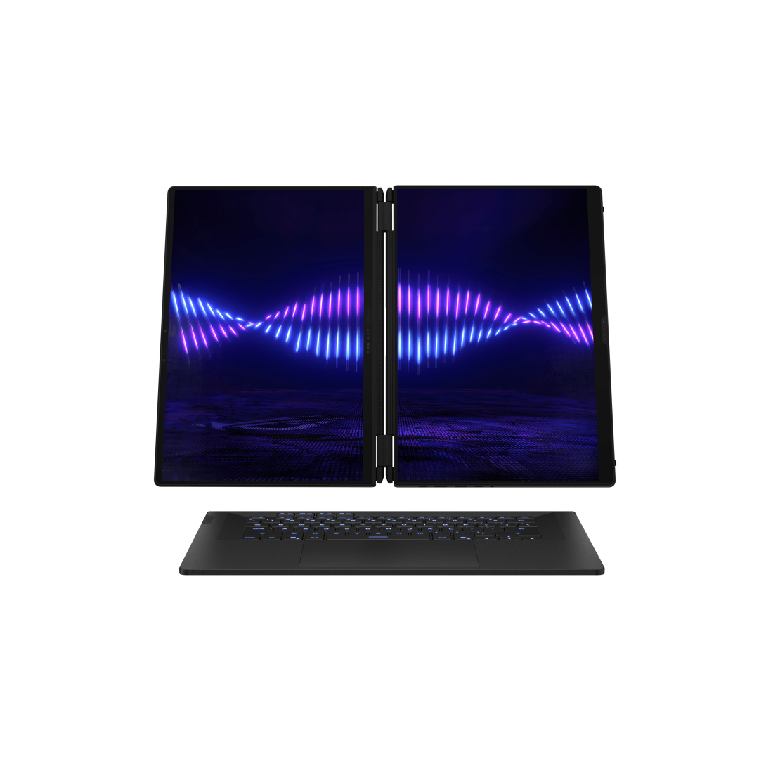 Ноутбук, ASUS ROG Zephyrus Duo 16 GX651AX-SR116W, 90NR0NT2-M006Z0, 16", 3K 2880x1800, OLED, 120Hz, Core Ultra 9 386H, 64GB LPDDR5X, 1TB SSD Gen5, NVIDIA GeForce RTX5090, 24GB GDDR7, Windows 11 Home, Серый