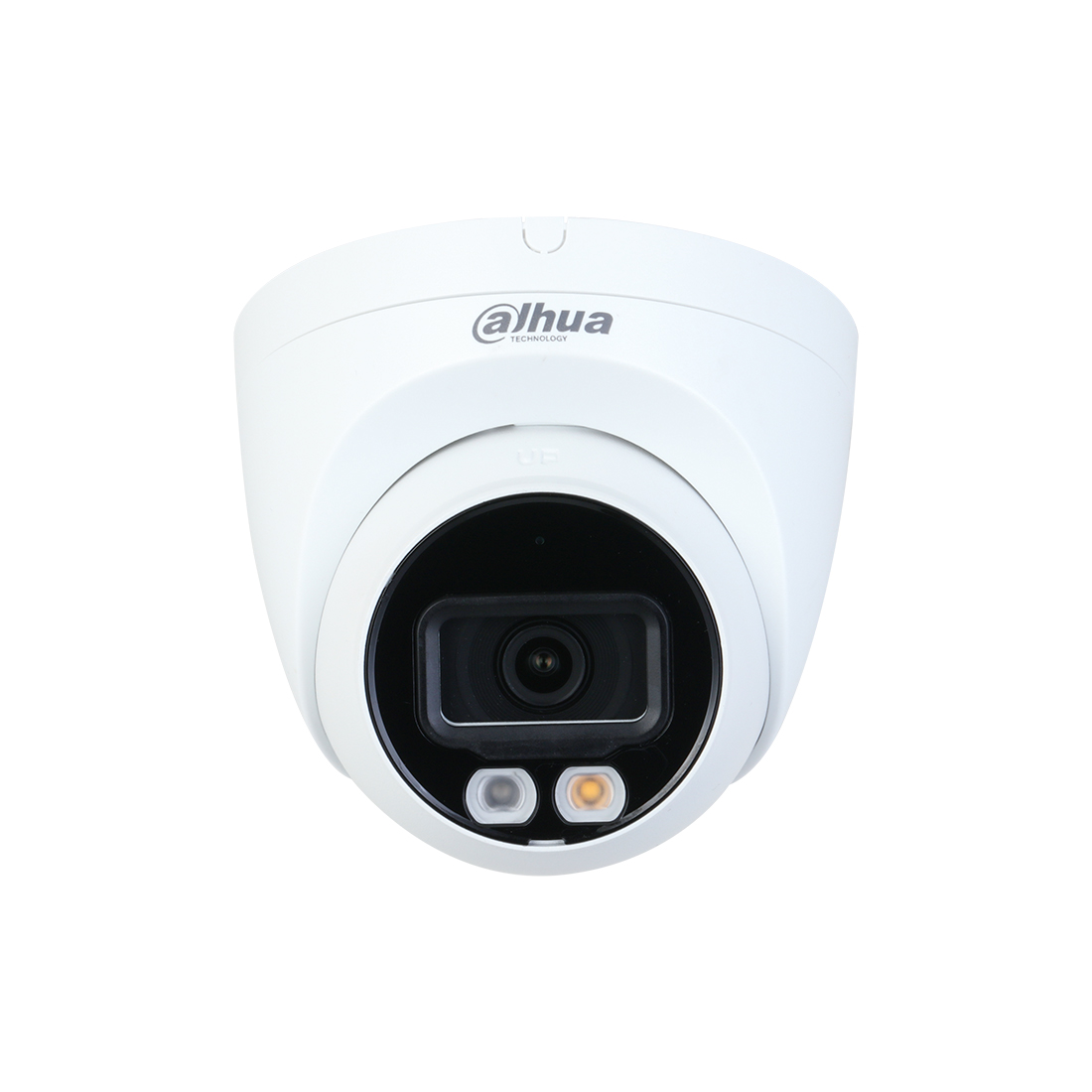 IP видеокамера, Dahua, DH-IPC-HDW2249TP-S-IL-0280B, 2-мегапиксельная, купольная, интеллектуальная двойная подсветка Фиксированная WizSense