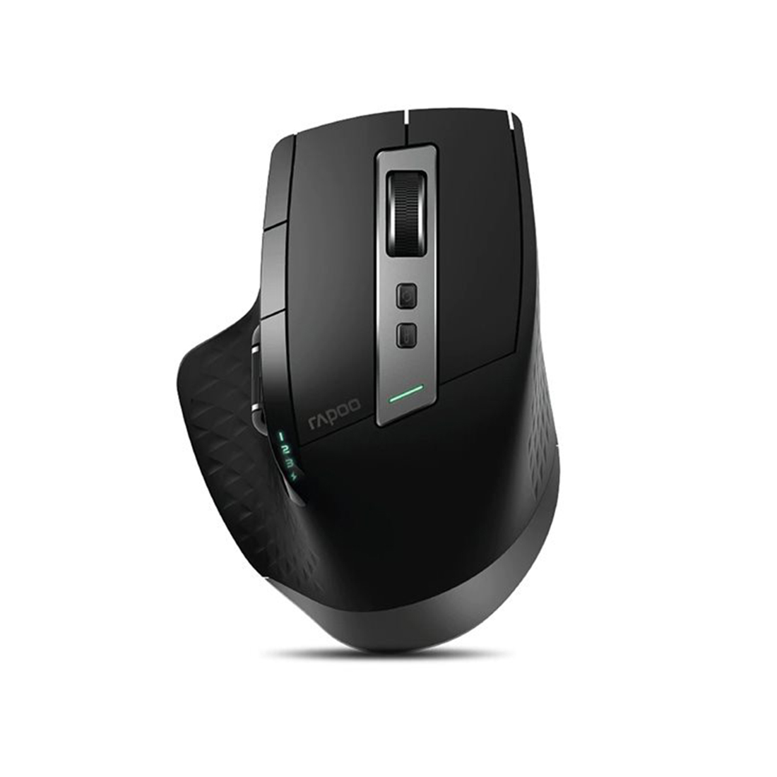 Компьютерная мышь, Rapoo, MT750 Plus, 3200dpi, Bluetooth 3.0/4.0, Multi-mode, Беспроводной 2.4 ГГц, Эффективная дистанция 12 м., Литиевая аккумуляторная батарея 450 мАч, Черный
