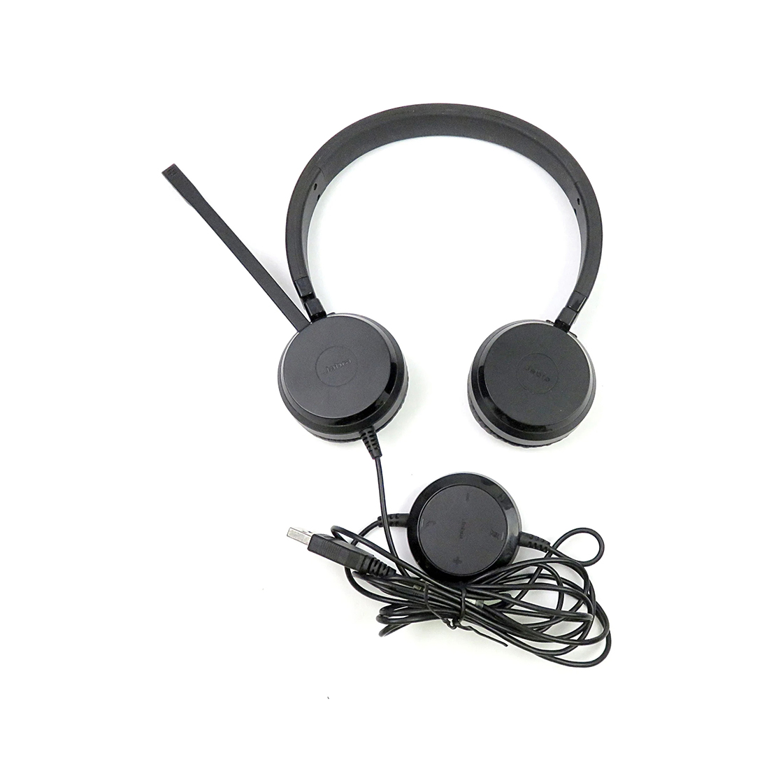 Гарнитура, Jabra, 5399-823-309, Evolve 30 II MS Stereo, USB-A, Удаленный контроль вызовов, Jack 3,5мм, Hi-Fi стереозвук, Защита от шумов PeakStop™, Шумоподавление