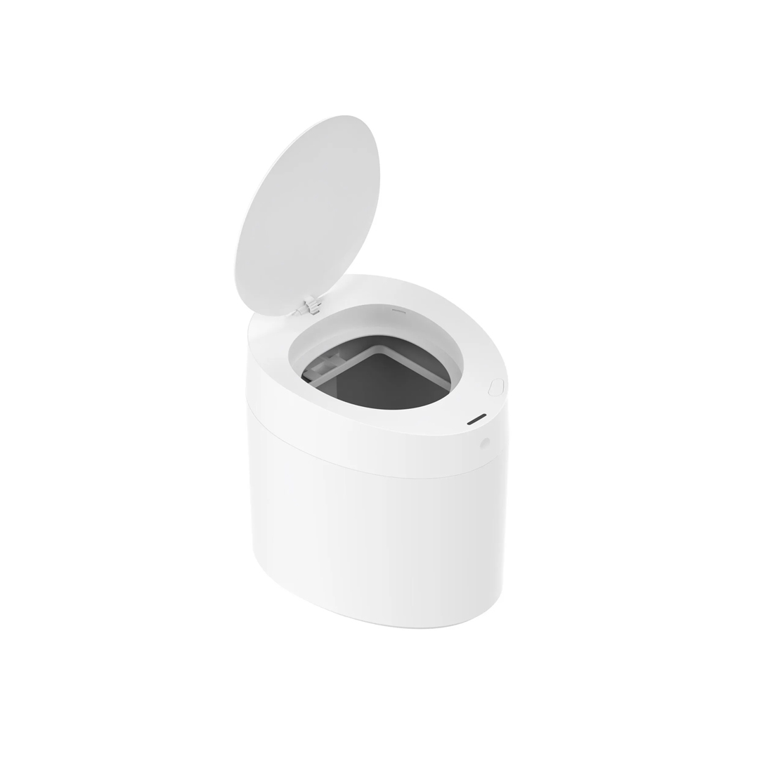 Умное мусорное ведро, Townew, T Air One, Smart Trash Can, Объем 10 л, Технология запечатывания пакета, Полуавтоматическое, Влагозащита IPX4, Белый