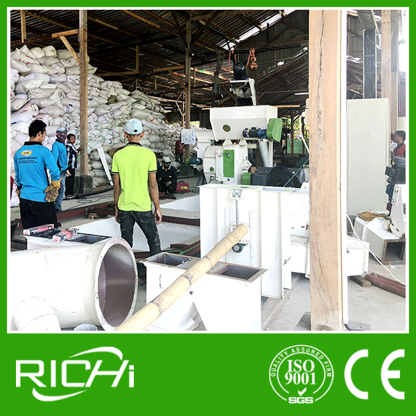 Low Price 2-3t/h Line Production Wood Pellet with Biomass Wood Pellet Production Line