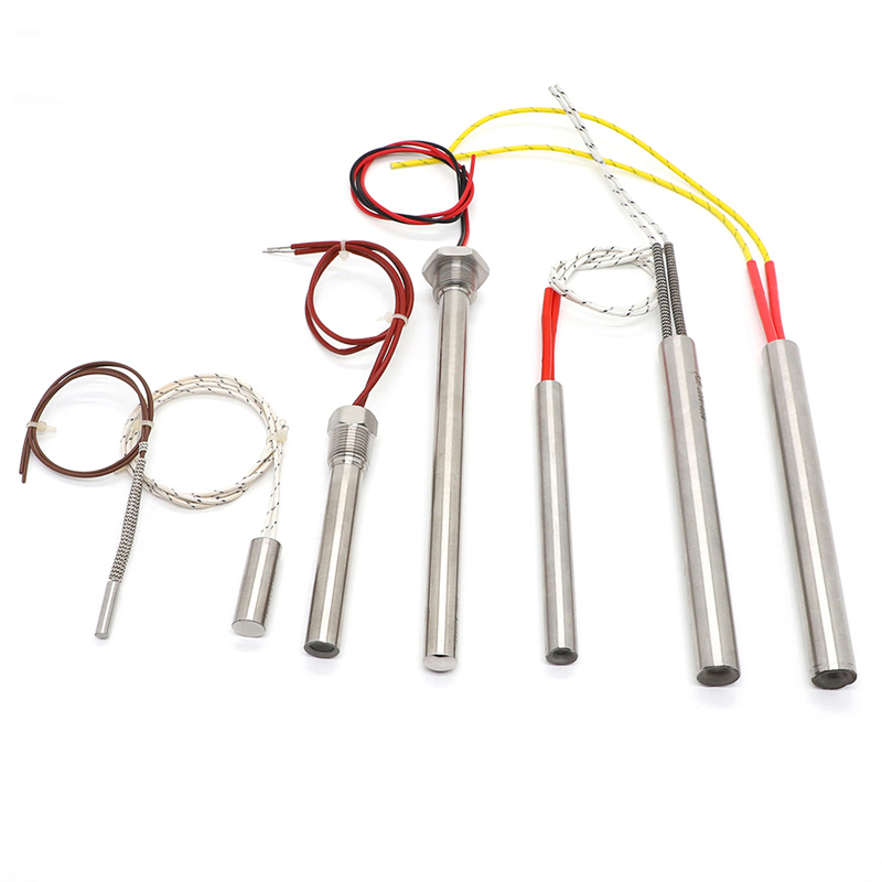 Customized 220v 800w Industrial Stainless Steel Electric Resistance 12" Insertion Cartridge Heater 1000w