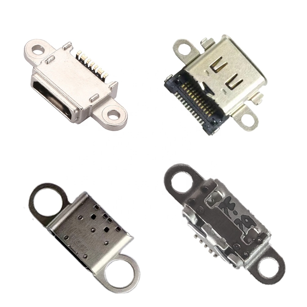 Diverse Micro USB Connectors Phone Tail Plugs and Mobile Phone Spare Parts for Charging and Data Transfer Interface