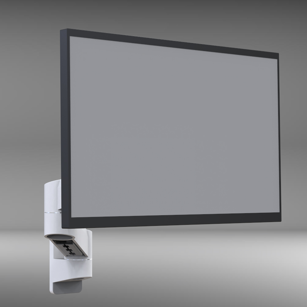 Industrial Vesa Mount Vertical Monitor Arm New PC Wall-Mounted Mechanical Computer Accessory with Excellent Visibility