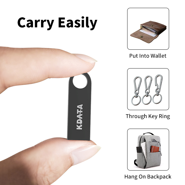 KDATA Wholesale Price 128GB 8GB Free Logo Pendrive Flash Memory 64GB 32GB Promotional Mini Custom Metal 16gb Usb 2.0 Flash Drive