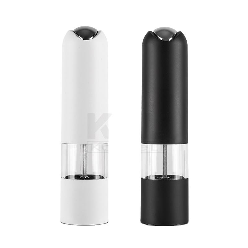 Modern Design Household Kitchen Products Equipped with LED Light Electric Pepper Grinder Salt Mill