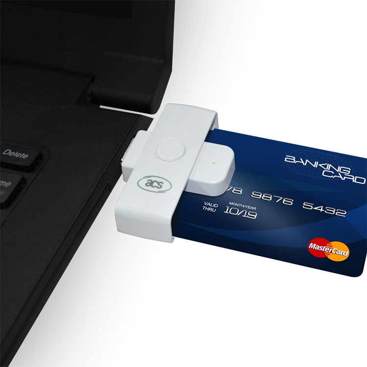 Original ACS ACR39U-N1 ISO7816 CCID USB Interface Mini Pocket Contact Smart Card Reader