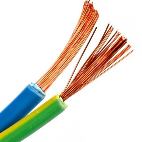 High Quality PVC Coated Copper Single Core Electrical Wire NYA 1.5mm 2.5mm XLPE IEC 600V Overhead Insulated Stranded Wire 100m
