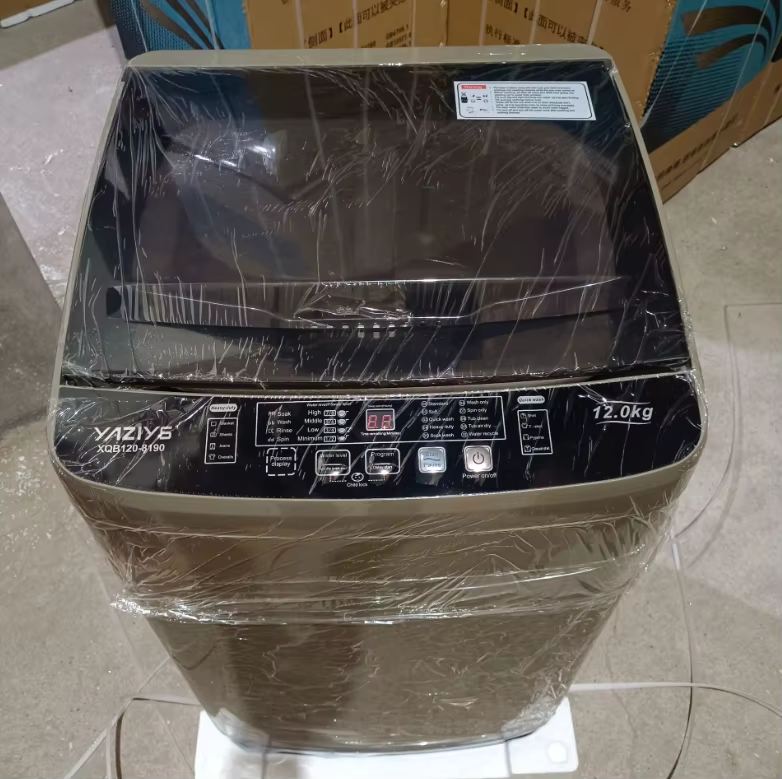 12kg Single Bucket Multi-functional Household Drying Washing Machine Multifunction Steel Automatic Large Capacity Top Loading