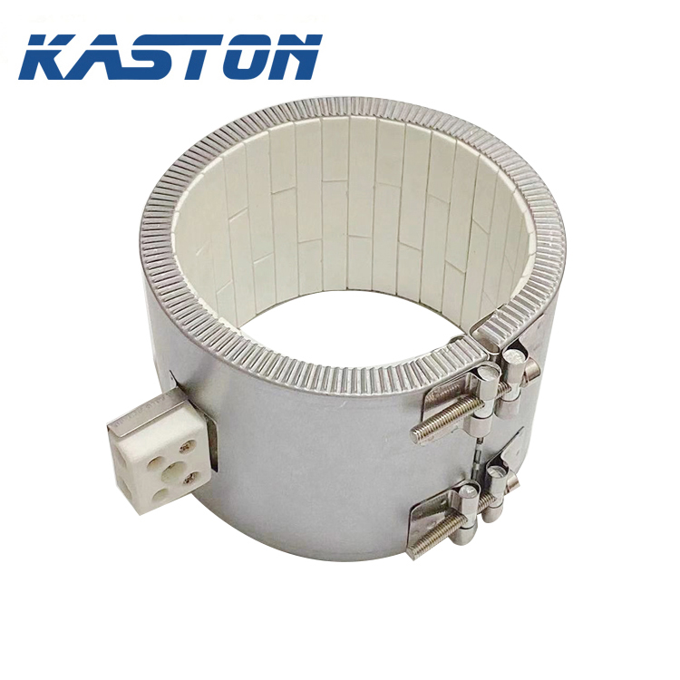 220v 400w Industrial Barrel Electric Extruder Ceramic Band Heater element with Thermocouple