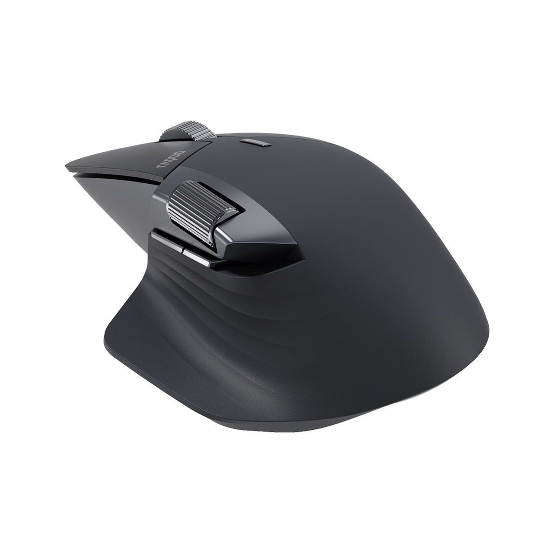 Компьютерная мышь, Rapoo, MT760L, Оптическая, колесо прокрутки, 4000dpi, Bluetooth 4.0/5.0, USB Type-A, Беспроводной 2.4 ГГц, Эффективная дистанция 10 м.,Литиевая батарейка, До 30 дней на одном заряде батареек, Чёрный