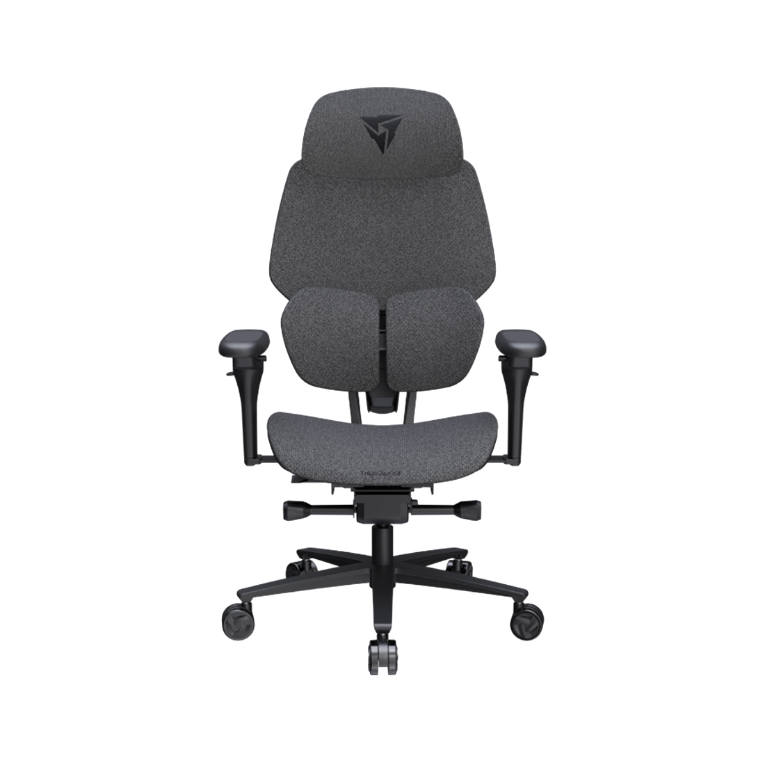 Игровое компьютерное кресло, ThunderX3, FLEX Pro-Loft Dark Grey, Тканное покрытие, (Ш)85*(Г)50*(В)120(140) см, Тёмно-серый