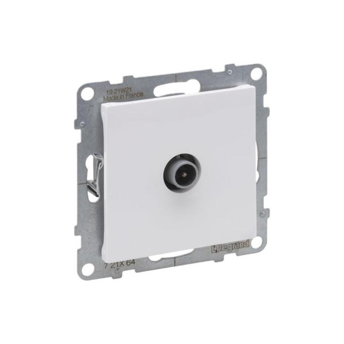 Розетка TV "звезда", Legrand Suno, 721164, 0-2400 МГц Белый