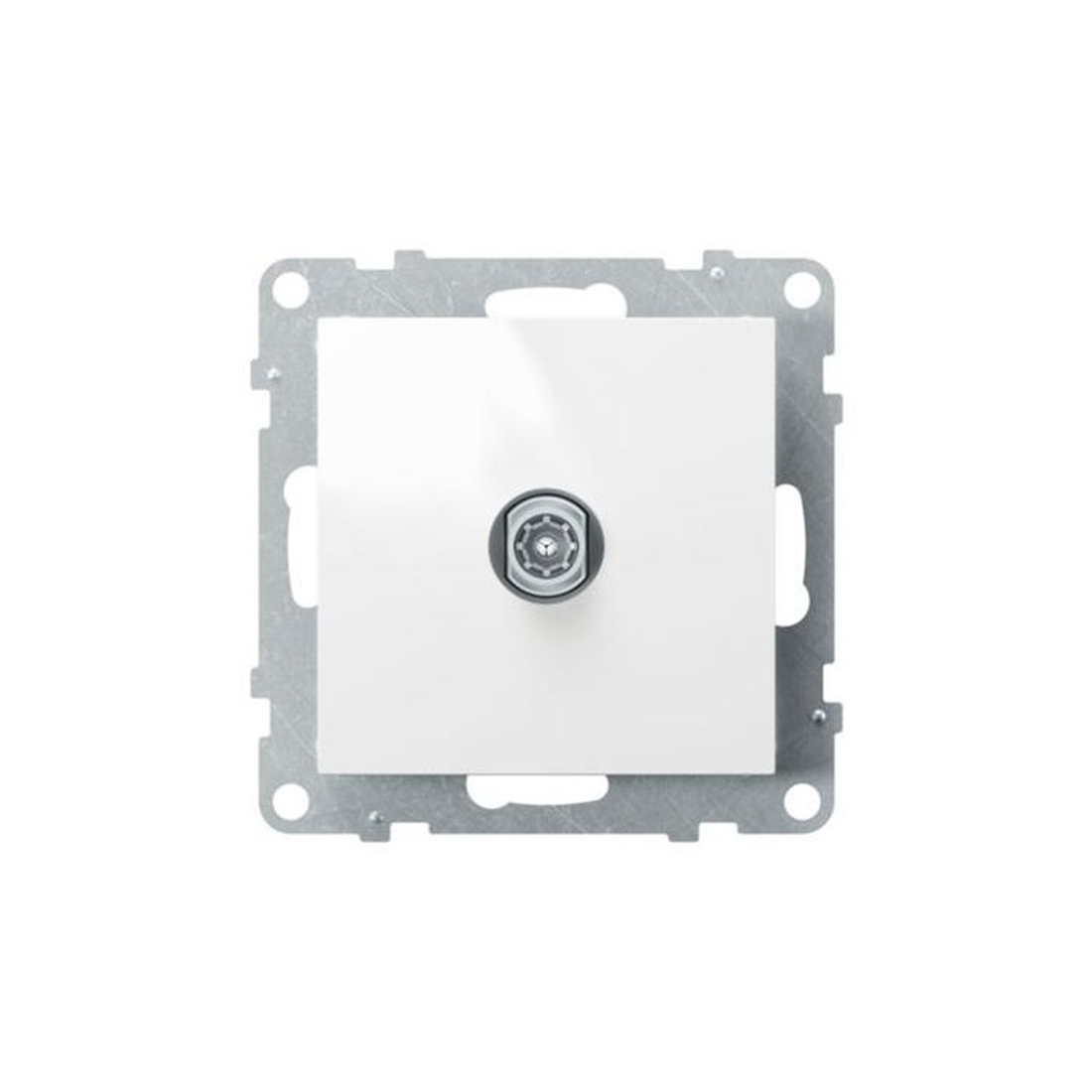 Розетка TV "звезда", Legrand Suno, 721164, 0-2400 МГц Белый