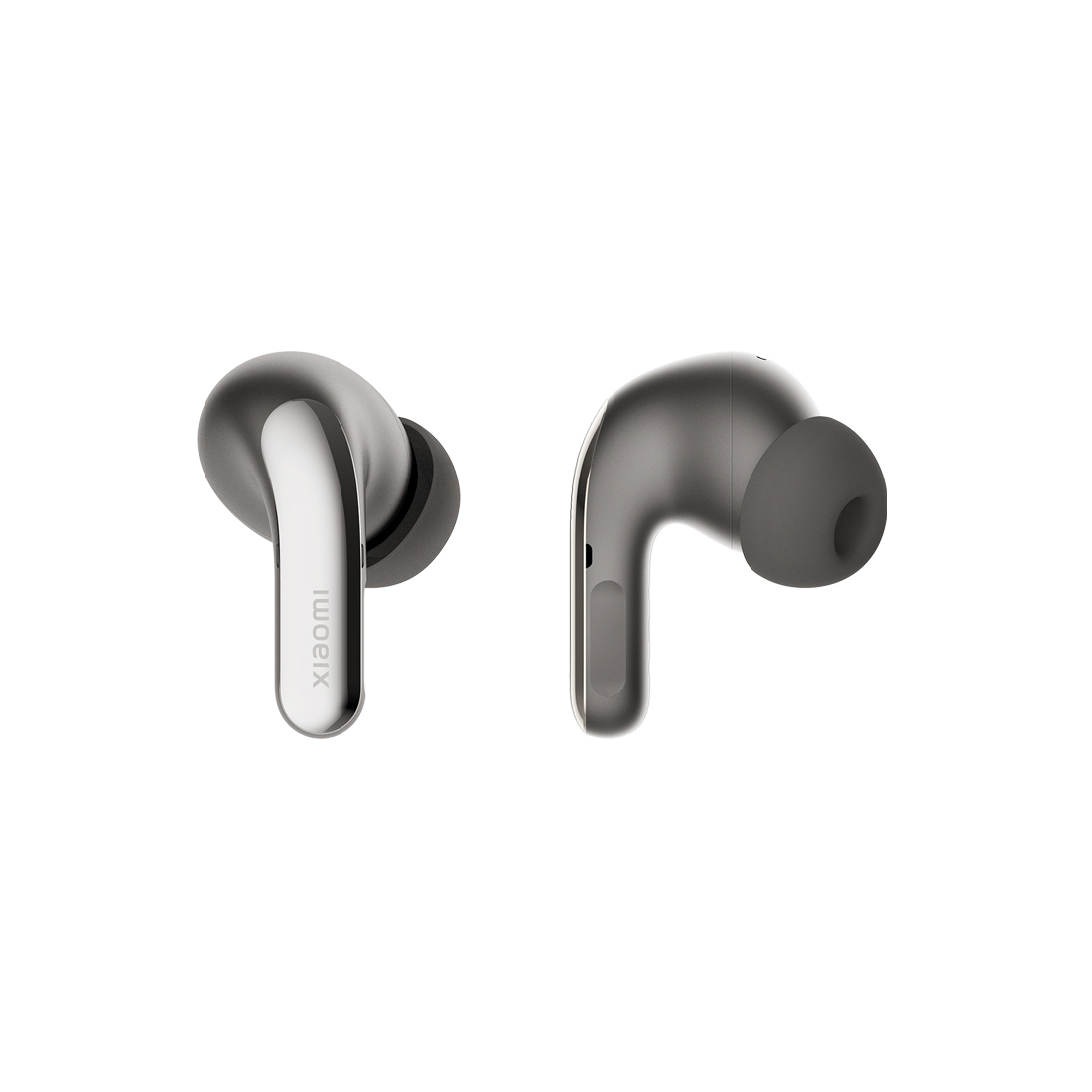 Наушники, Xiaomi, Buds 5 Pro BT Titanium, M2437E1/BHR9640GL, 53mAh(наушники), 570mAh (зарядный кейс), На одном заряде до 8 часов, до 38 часов с зарядным кейсом, Порт для зарядки Type-C, Время зарядки 2 часа, Bluetooth 5.4, Вес 5,6 гр, Дальность беспроводного соединения 10м, Серый