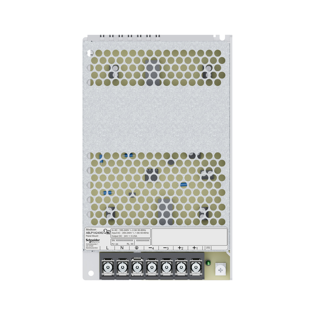 Блок питания ABL Modicon, SE, ABLP1A24062, панельный 24В 150Вт