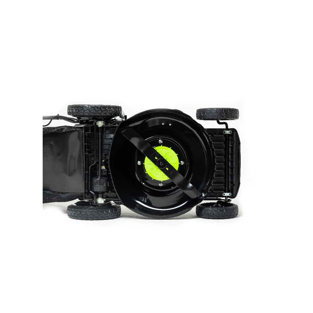 Газонокосилка аккумуляторная Greenworks 2506807UB 40V 46см самоходная бесщеточная с 1хАКБ 4 Ач и ЗУ