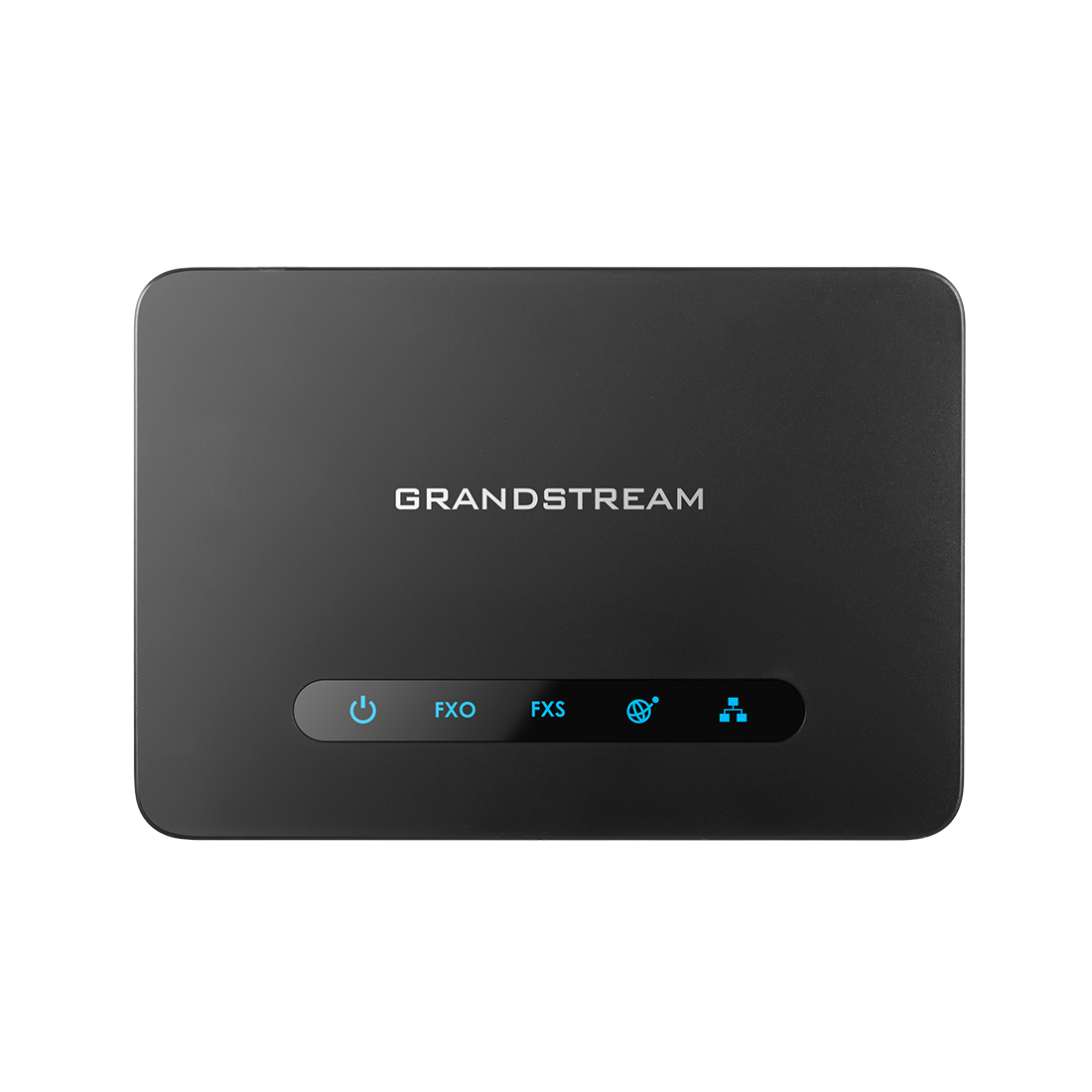 Телефонный адаптер, Grandstream, HT813, 1xFXS, 1xFXO, 1xLAN 10/100M, 1xWAN 10/100M, 3-х сторонняя конференц-связь, 1 SIP- профиль, Lifeline