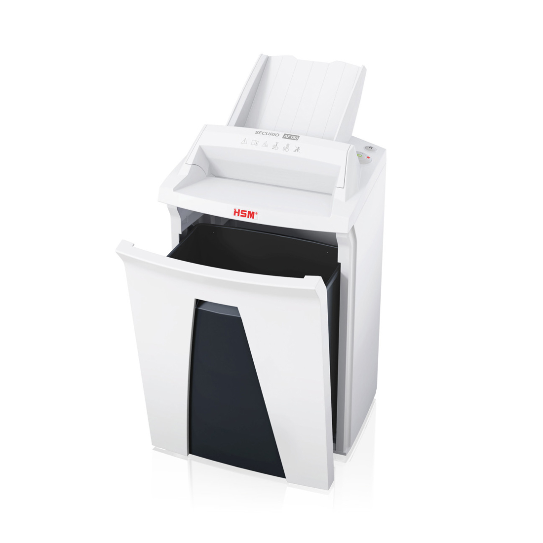 Шредер, HSM, SECURIO AF150 (1.9х15mm) 2082111, фрагмент 1.9х15мм, автоподача 35л, режущая способность 6-7л