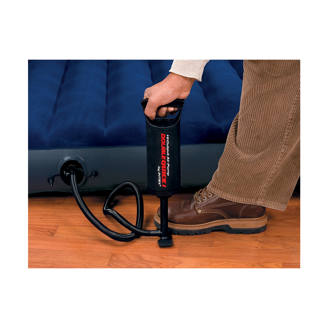 Насос ручной Double Quick I Hand Pump 29 см., INTEX