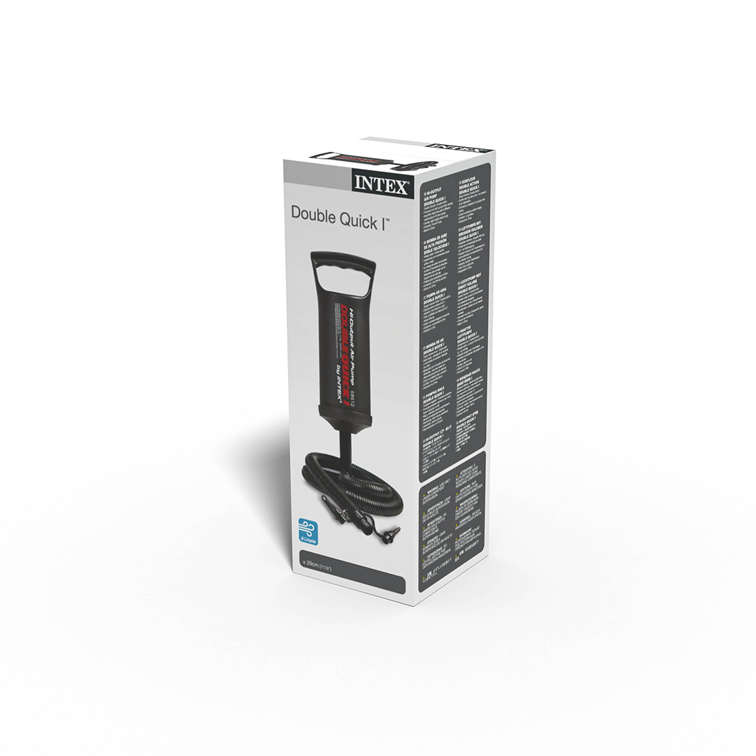 Насос ручной Double Quick I Hand Pump 29 см., INTEX