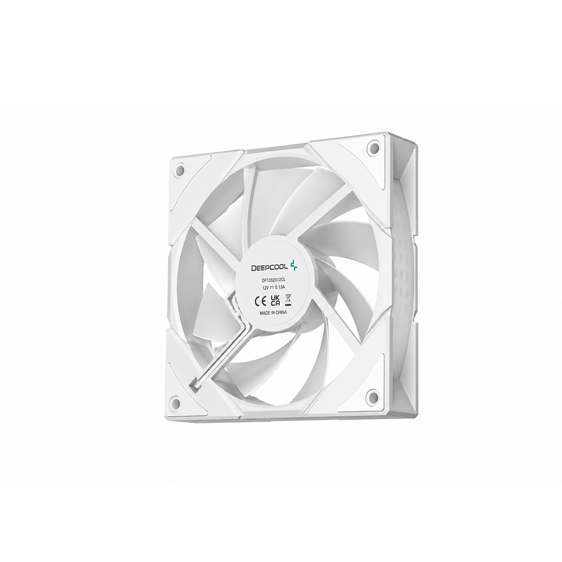 Кулер для компьютерного корпуса, Deepcool, CG580 FAN WH R-EDF120-WHAPP86-G-1, 120мм, 12012025мм, Белый