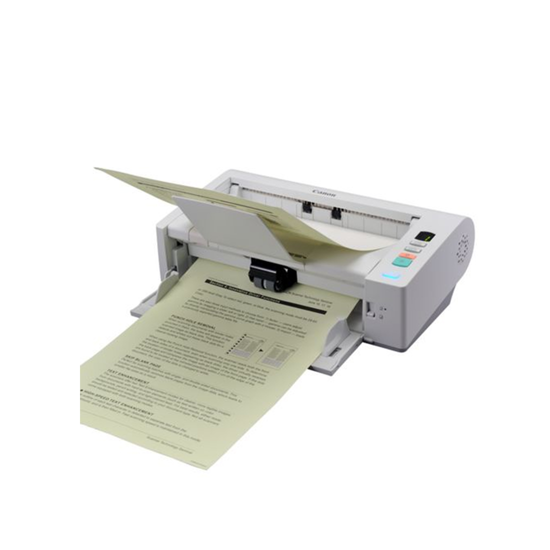 Протяжный сканер, Canon, imageFORMULA DR-M140 II, 6050C003, 600 x 600 DPI, USB2.0, 80 листов, 40 стр/мин, 20-209 г/кв.м, длина 356 мм, Вес:2,6 кг