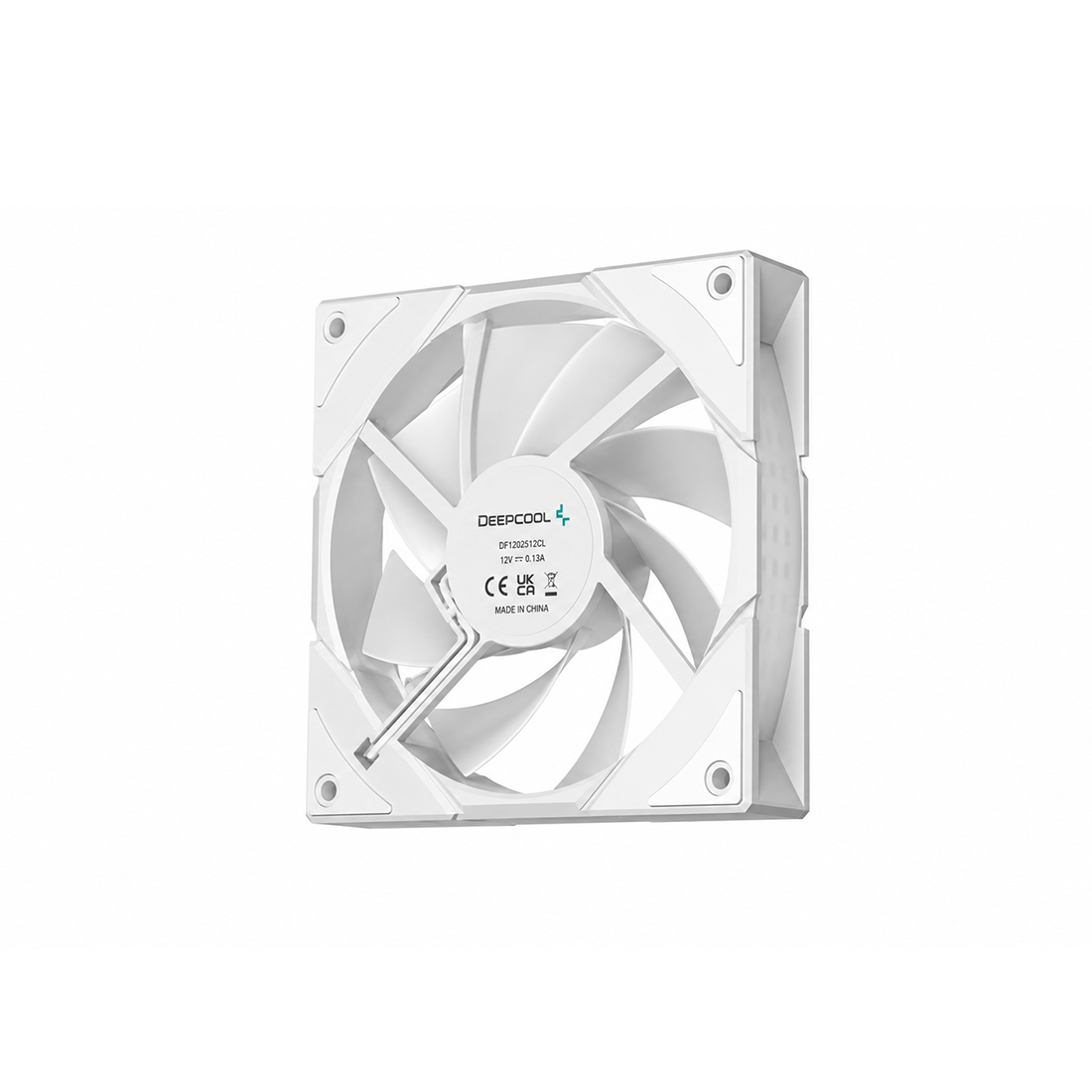 Кулер для компьютерного корпуса, Deepcool, CG580 FAN WHR R-EDF120-WHAPR86-G-1, 120мм, 12012025мм, Белый