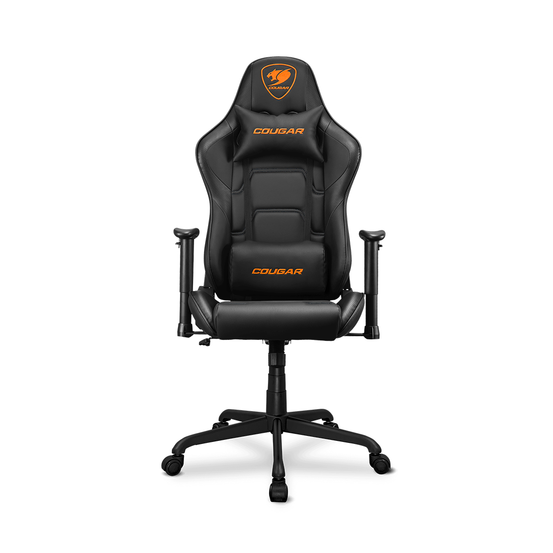 Игровое компьютерное кресло, Cougar, Armor Elite Black, Искусственная кожа PU AIR, (Ш)54,5*(Г)49*(В)126(133) см, Чёрный