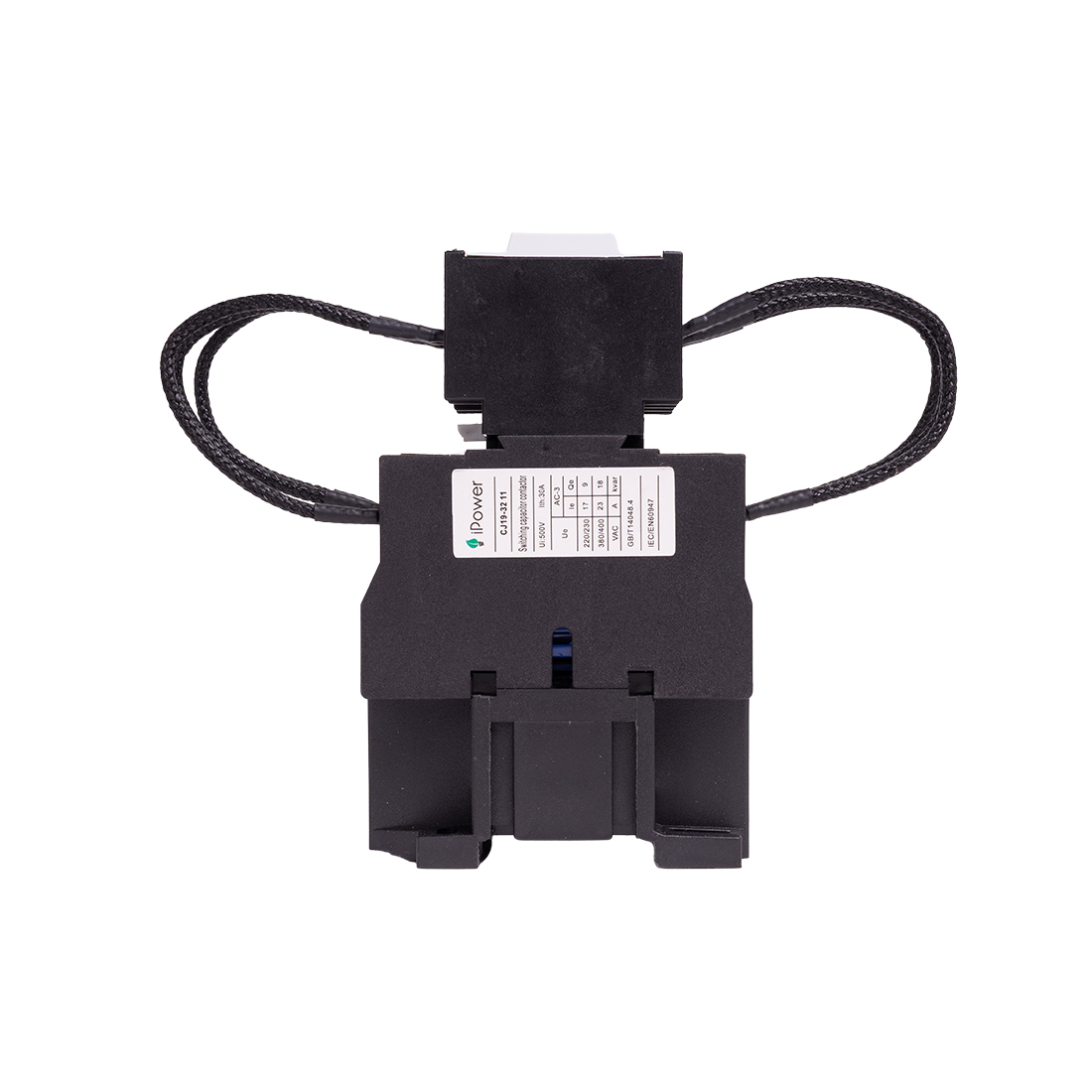 Контактор КРМ, iPower, CJ19-32A, 15кВАр 1НО+1НЗ 230В